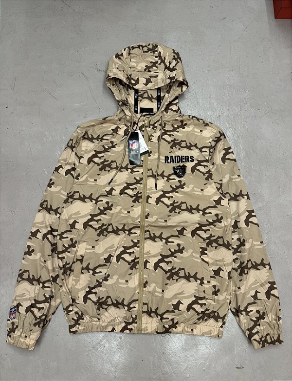 CORTA VENTO NEW ERA RAIDERS (camuflada)