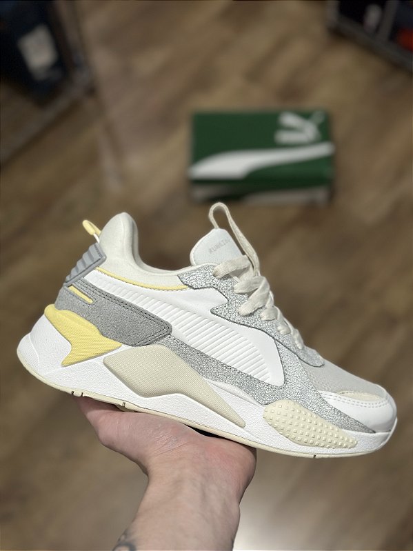 PUMA RS-X Thrifted (cinza/amarelo)