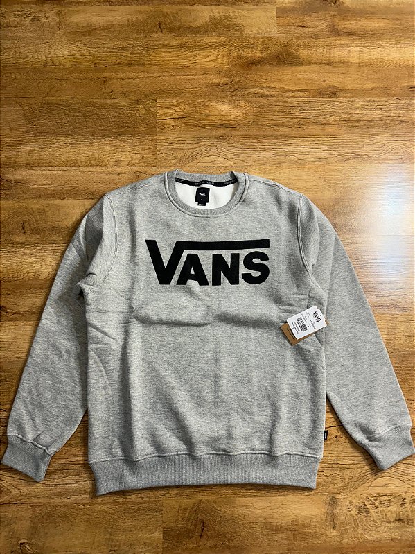 MOLETOM VANS CARECA (cinza)