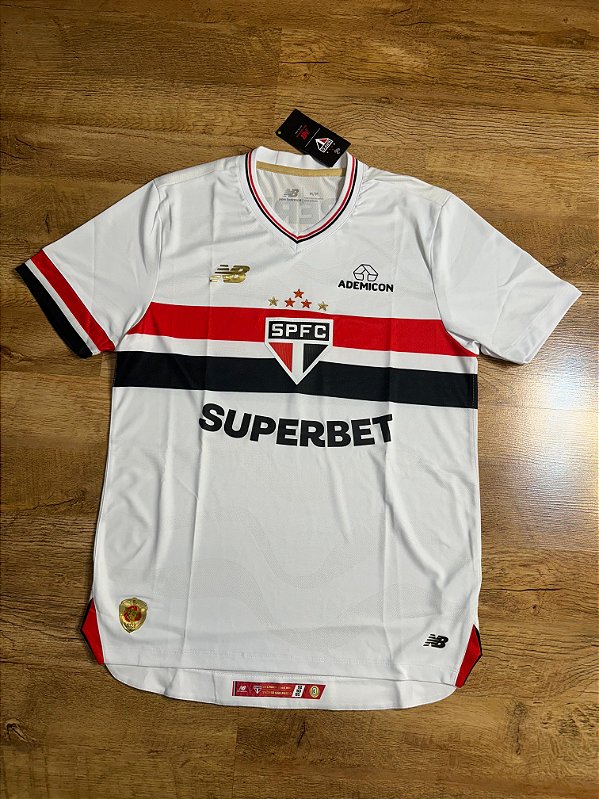 CAMISA SÃO PAULO 2025 VERSÃO JOGADOR (Home)
