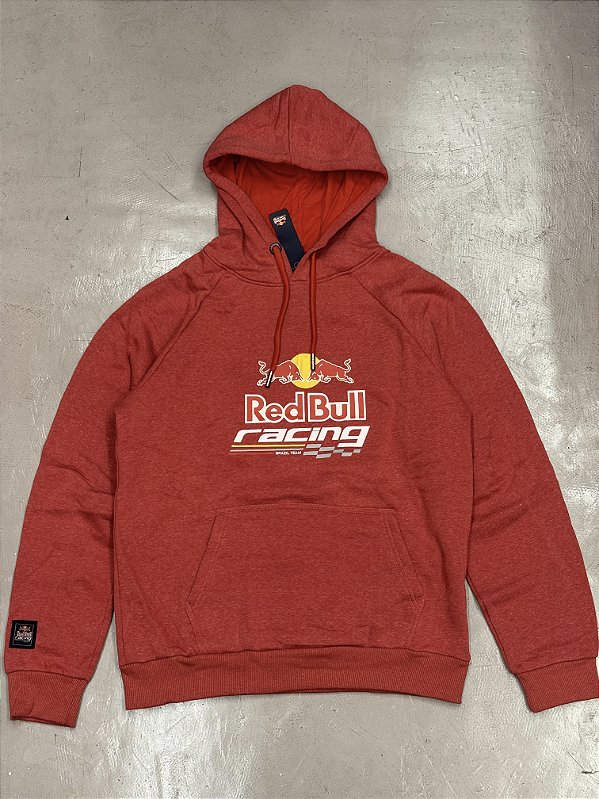 MOLETOM RED BULL RACING (vermelho mescla)