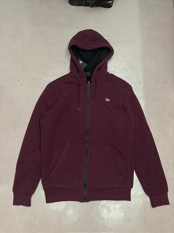 MOLETOM NEW ERA ZÍPER (roxo)