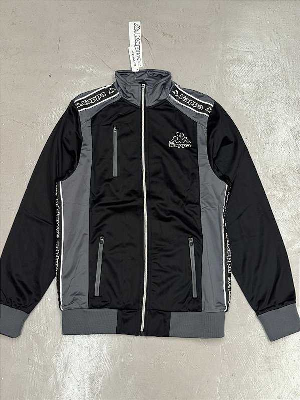 JAQUETA KAPPA HELANCA (preta)