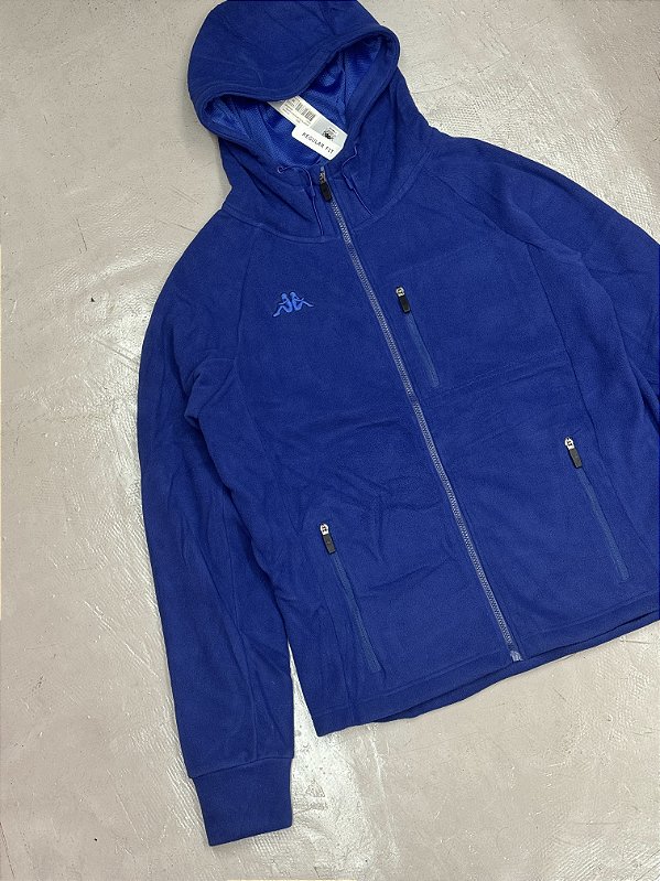 JAQUETA KAPPA POLAR FLEECE (azul)