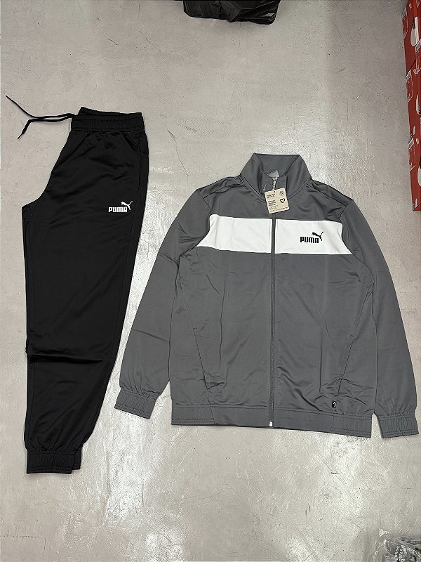 CONJUNTO PUMA POLY SUIT (cinza)