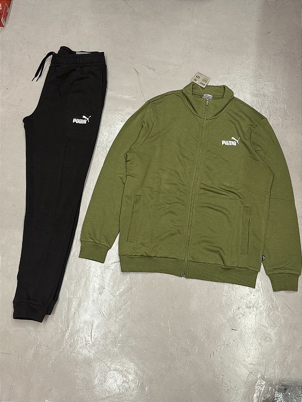 CONJUTO PUMA MOLETOM (verde)