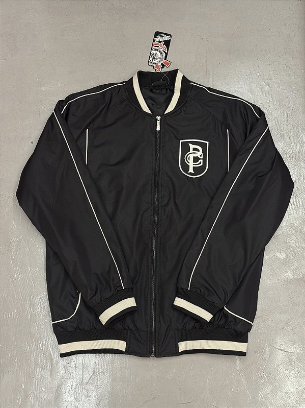 JAQUETA BOMBER CORINTHIANS IMPERMEÁVEL (CP)