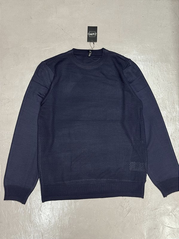 SUÉTER CARECA AZUL MARINHO (modelo 3)