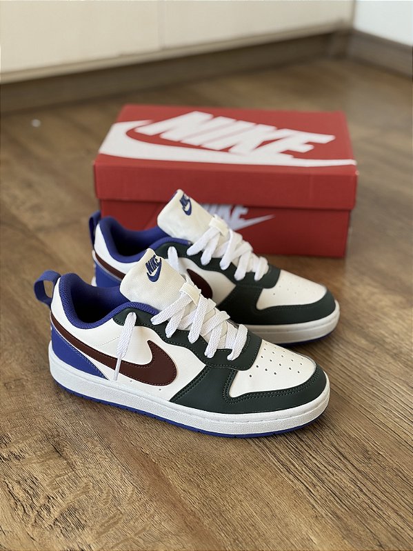 NIKE COURT BOROUGH (verde/azul/vinho)