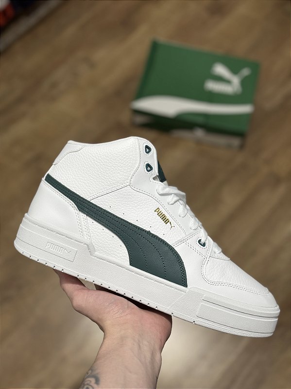 PUMA CA PRO MID (branco/verde)