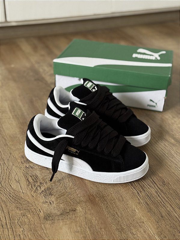 PUMA SUEDE XL (preto/branco)