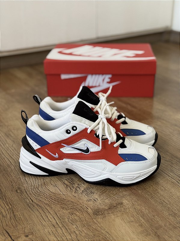NIKE M2K (vermelho/azul)