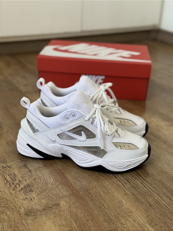 NIKE M2K TEKNO (branco/prata)