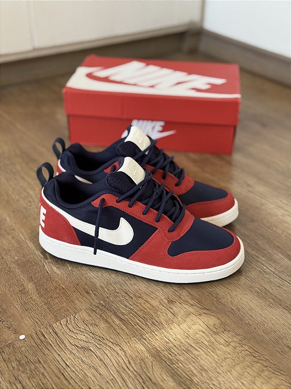 NIKE COURT BOROUGH (azul/vermelho)