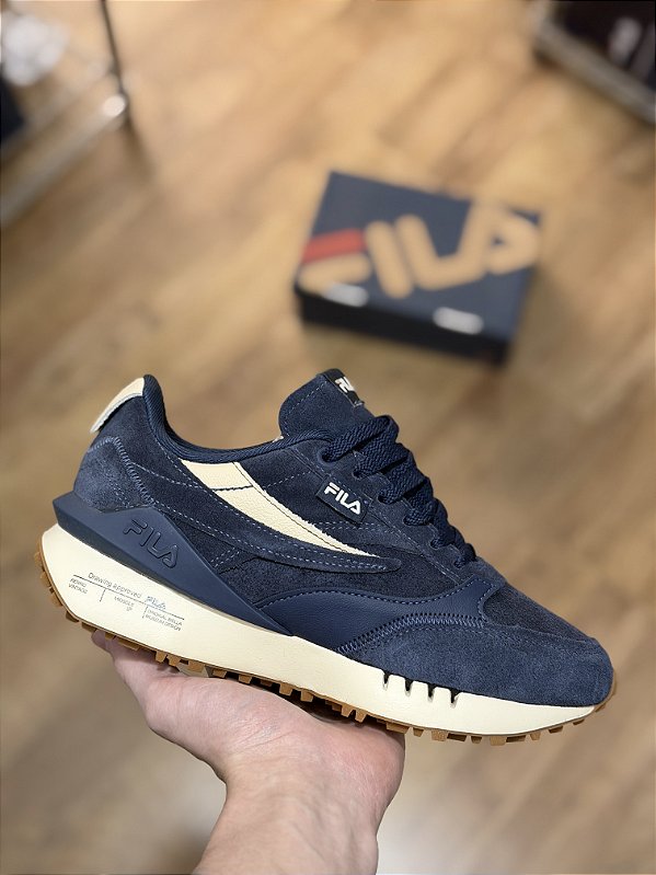 FILA RENNO VINTAGE (azul marinho)