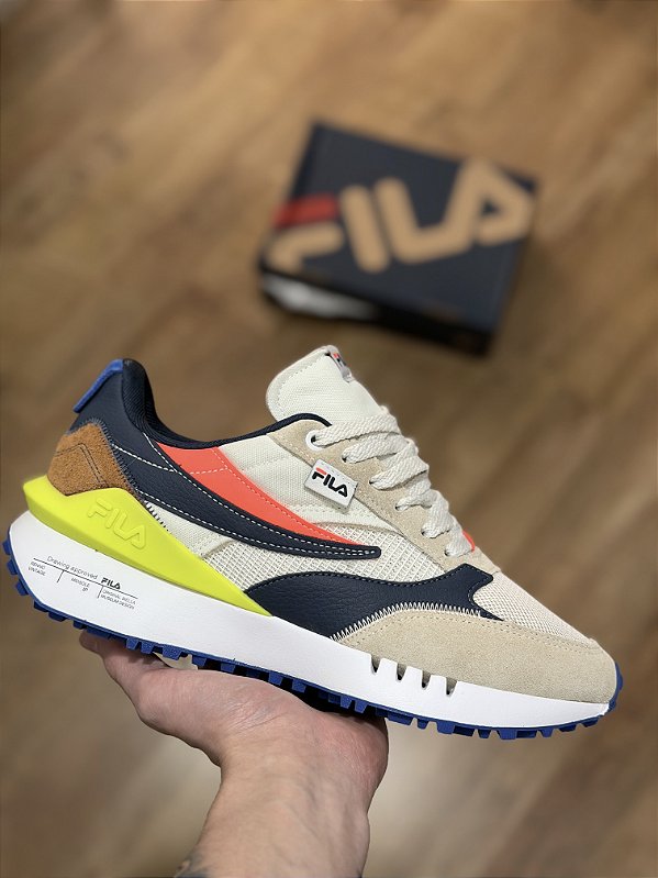 FILA RENNO VINTAGE (marinho/coral)