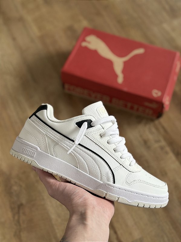 PUMA RBD GAME LOW (branco/preto)