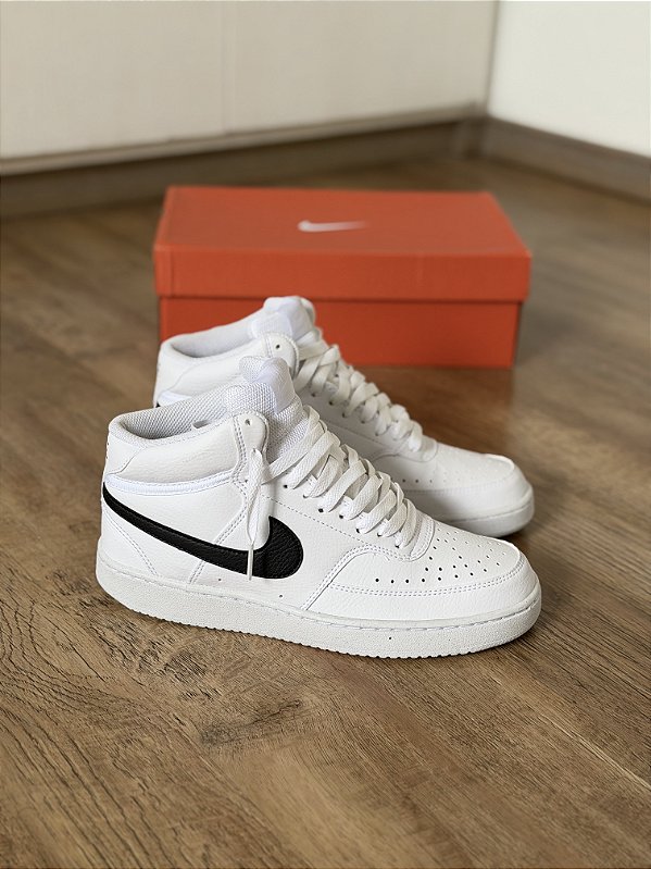 NIKE COURT VISION MID (white/black)