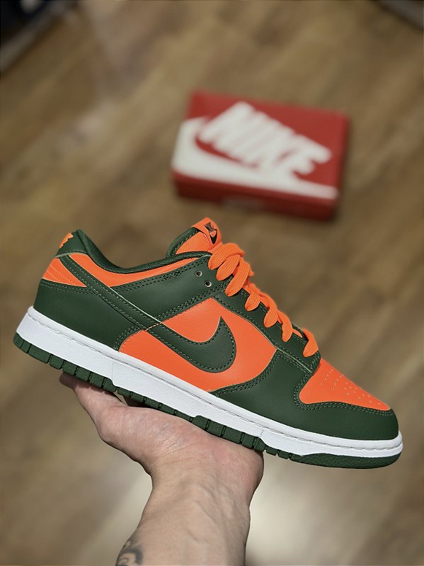 NIKE DUNK LOW RETRO “Miami Hurricanes”