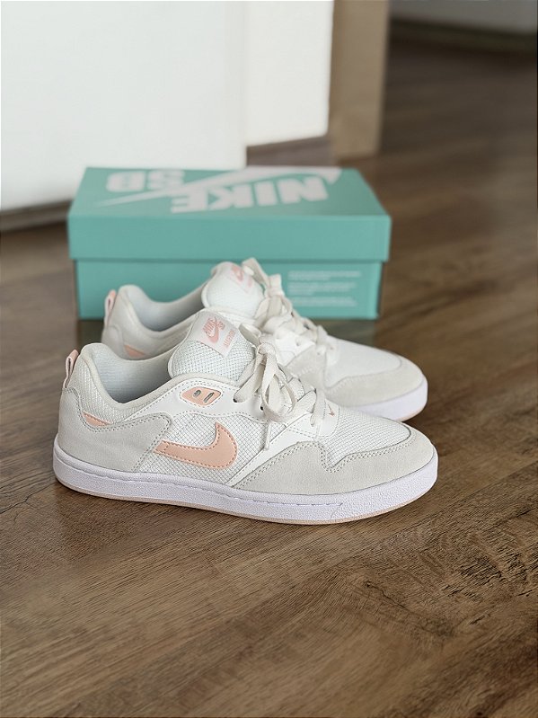 NIKE SB ALLEYOOP (branco/coral)