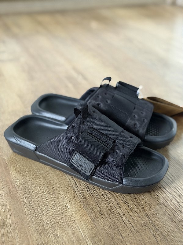 NIKE ASUNA 3 SLIDE "Black/black" (tamanho pequeno)