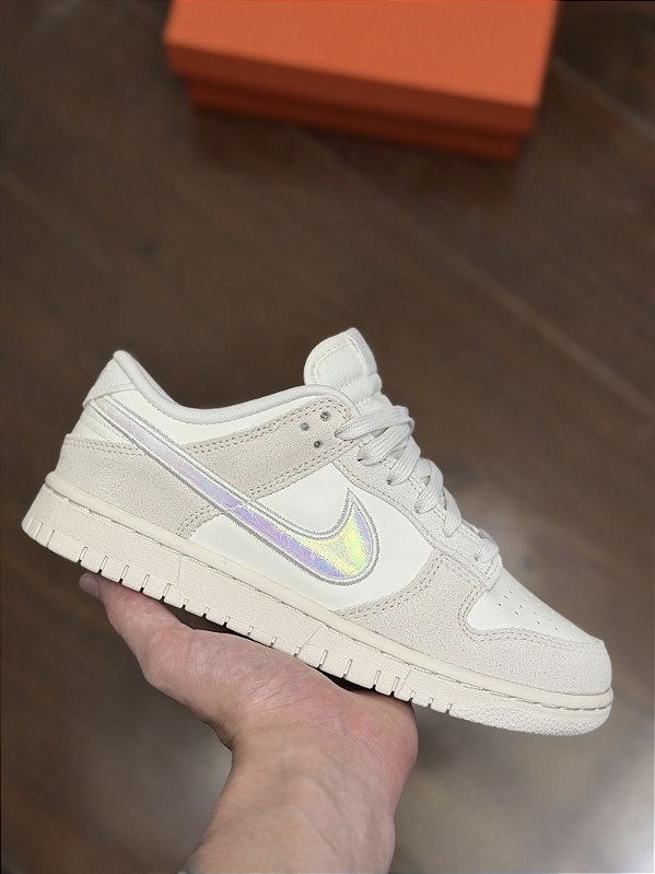 NIKE DUNK LOW “Iridescent Swoosh”