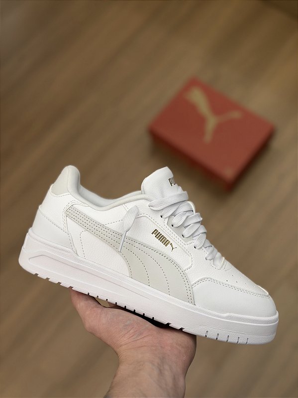 PUMA SHUFFLE DOWNTOWN (branco/cinza)