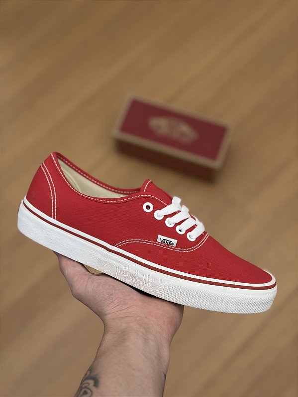 VANS AUTHENTIC (vermelho)