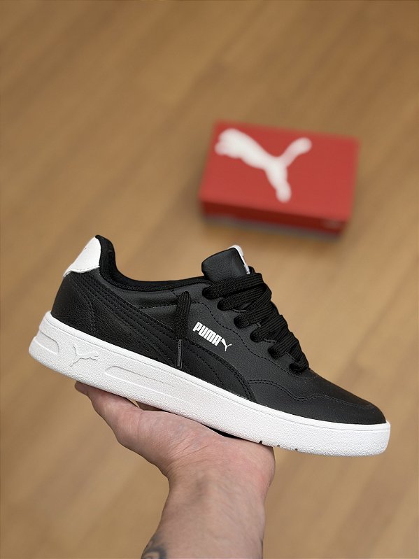 PUMA COURT LALLY (black/white)
