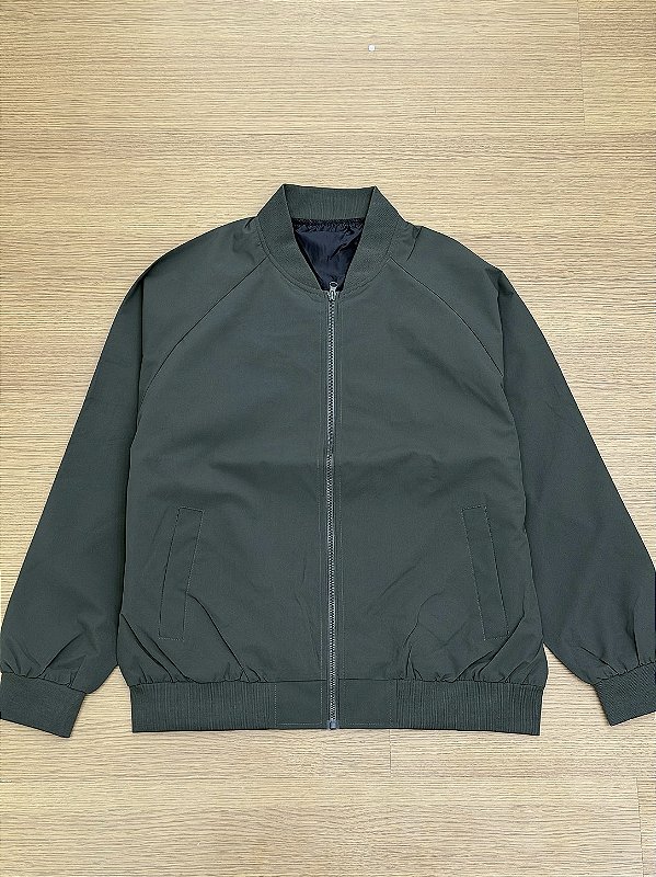 JAQUETA BOMBER IMPERMEÁVEL (verde)