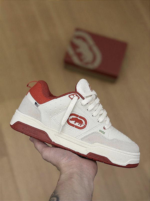 ECKO VENICE (off White/vermelho)