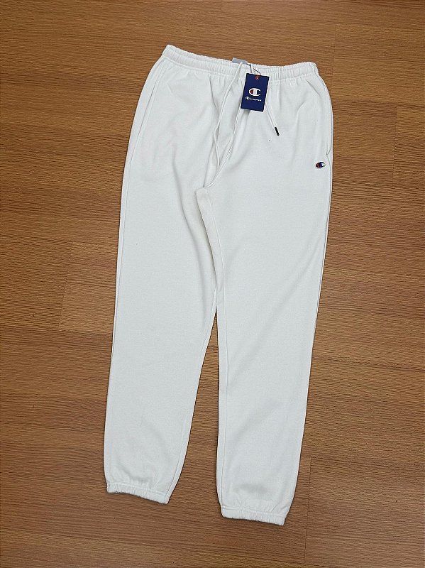 CALÇA MOLETOM CHAMPION “Relaxed” (branca)