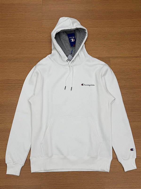 MOLETOM CHAMPION “Mini Script” (branco)