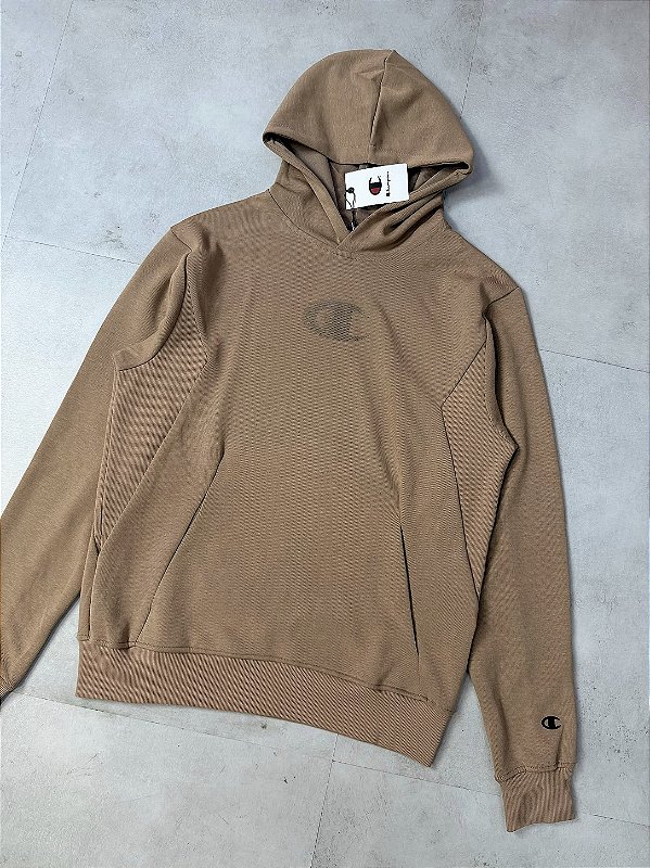 TECH HOODIE CHAMPION MOTION LOGO (capuccino)