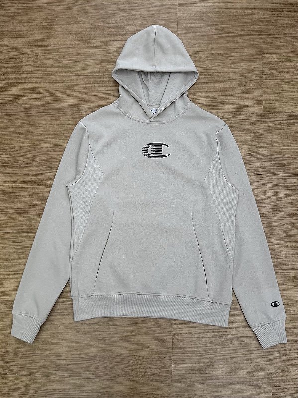 TECH HOODIE CHAMPION MOTION LOGO (beige)