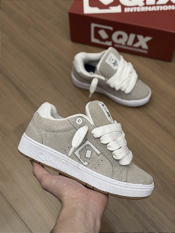 QIX COMBAT SUEDE (cinza)