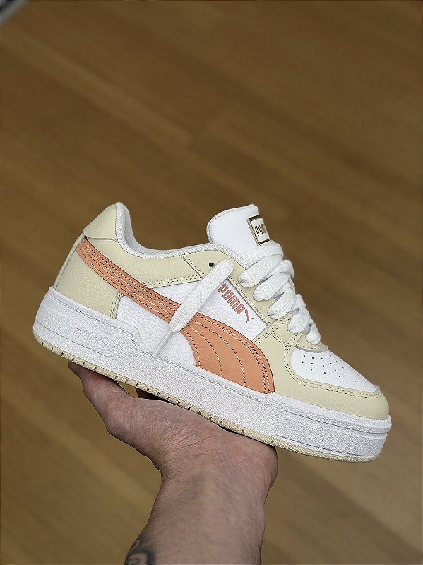 PUMA CA PRO CLASSIC II (bege/salmao)