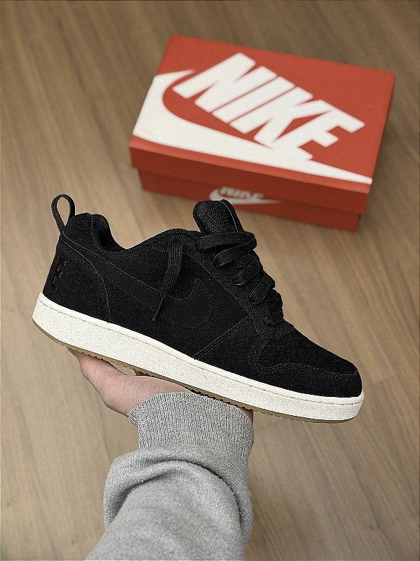NIKE COURT BOROUGH LOW CAMURÇA (preto)
