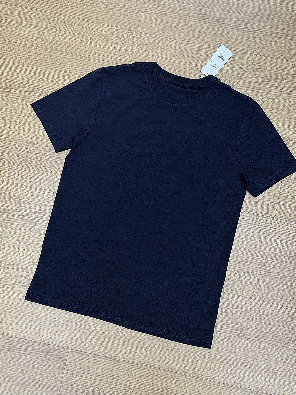 CAMISETA SLIM FIT (azul marinho)