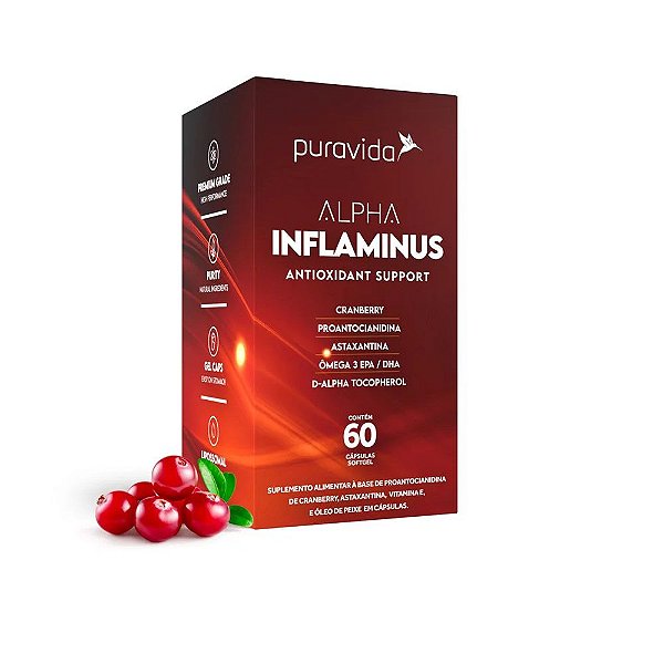 Alpha Inflaminus - Puravida 60 cápsulas