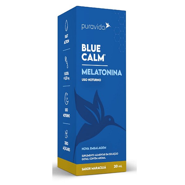 Blue Calm Melatonina - Puravida 20ml