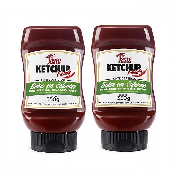 Kit 2x Ketchup Picante - Mrs Taste 350g