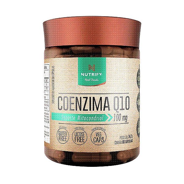 Coenzima Q10 (100mg) - Nutrify 60 cápsulas