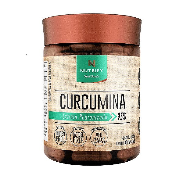 Curcumina - Nutrify 30 cápsulas