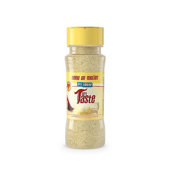 Tempero sabor Blend de Queijos - Mrs Taste 55g