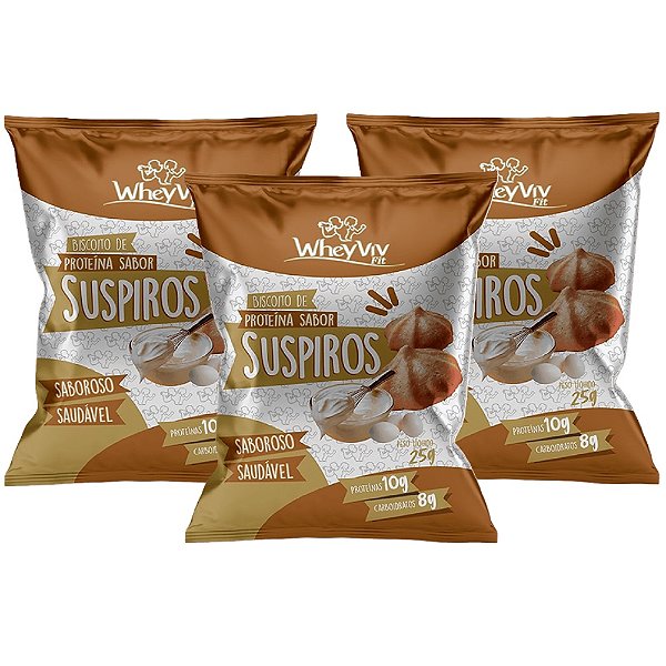 3x Suspiro - Wheyviv - 25g