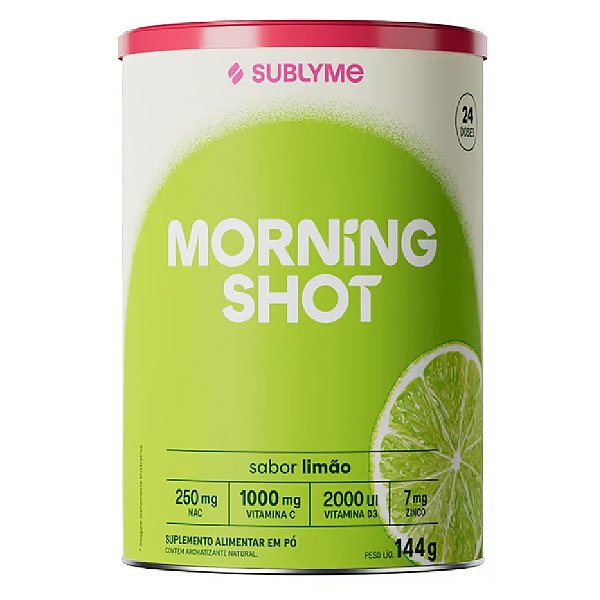 Morning Shot Limão - Sublyme 144g