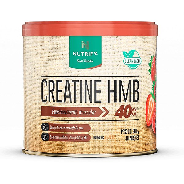 Creatine Hmb Morango - Nutrify 300g