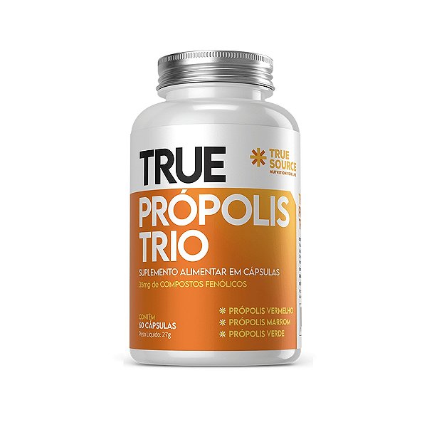 Própolis Trio - True 60 Cápsulas