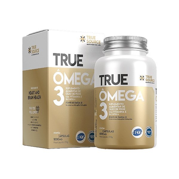Ômega 3 - True 60 Cápsulas